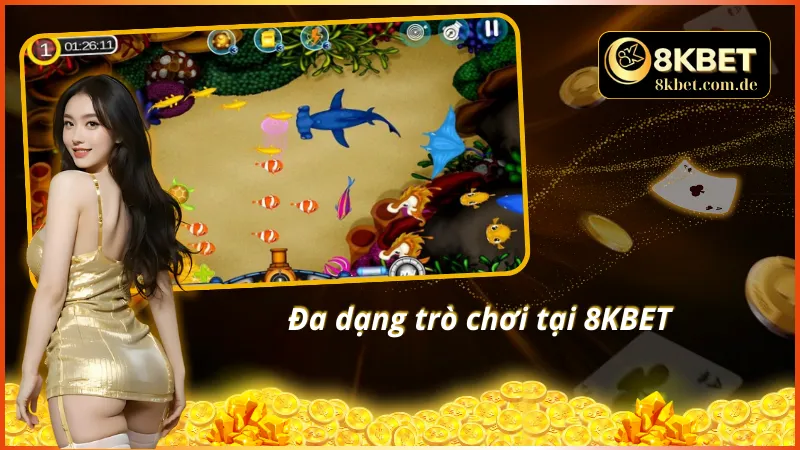 Danh mục cá cược đẳng cấp có thể tận hưởng khi đến với 8KBET